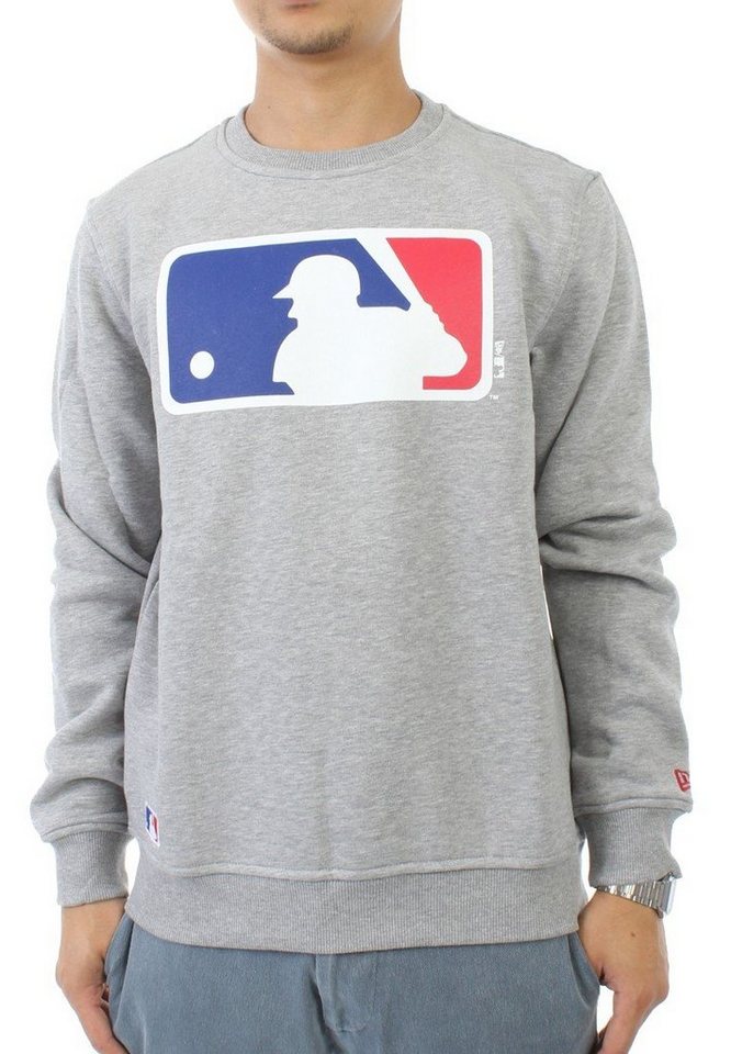 New Era Sweater New Era Nos Crew Pullover Men MLBLOG Hellgrau von New Era