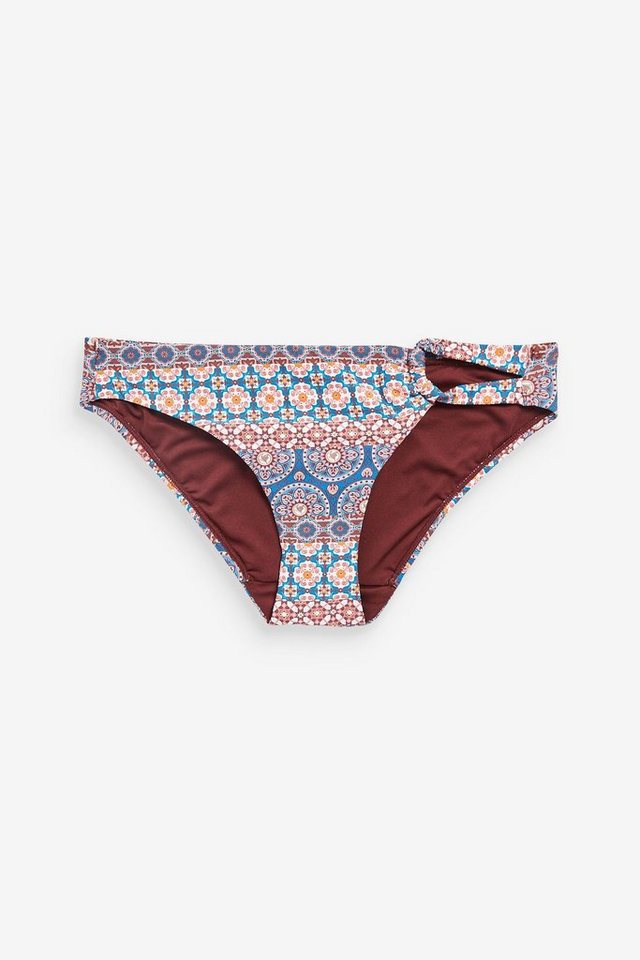 Next Bikini-Hose Bikinihose mit hohem Bein und Knoten (1-St) von Next