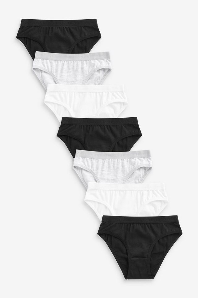 Next Bikinislip Gepunktete und gestreifte Bikinislips im 7er-Pack (7-St) von Next