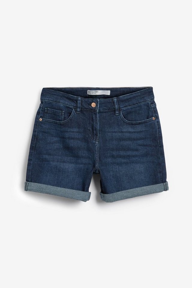 Next Jeansshorts Boy-Shorts aus Denim, Kurzgröße (1-tlg) von Next