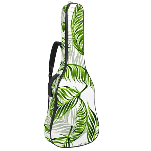 Niaocpwy Akustikgitarre Gigbag 40 41 42 Zoll Gitarrenkoffer für E-Bass Klassikgitarre Schönes Einhorn, Mehrfarbig 04, 42.9x16.9x4.7 in, Taschen-Organizer von Niaocpwy