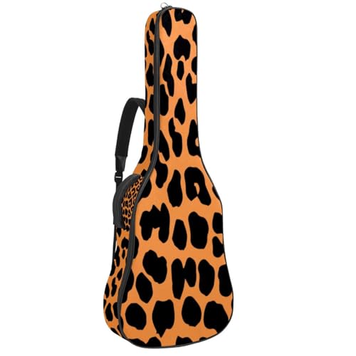 Niaocpwy Gitarren-Gigbag 1 cm dicke Polsterung, wasserdichte Gitarrentasche für E-Bass, Konzertgitarre, Mehrfarbig 10, 42.9x16.9x4.7 in, Taschen-Organizer von Niaocpwy