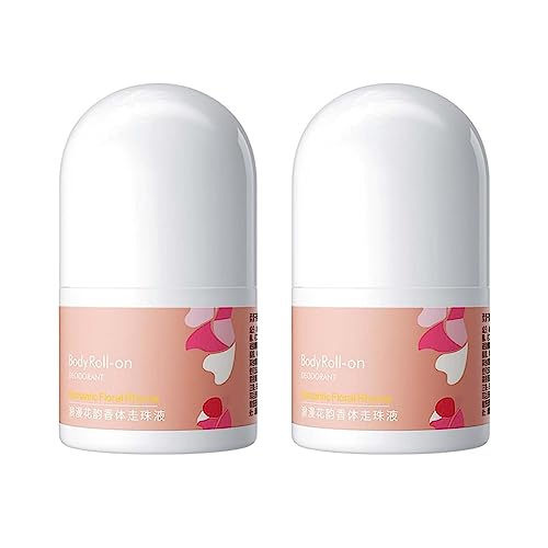 24 Stunden Fresh-Feel Deodorant Roll-On, Roll-On Anti-Transpirant Deodorant, Deodorant Roll-On Körper-Deo mit 24-Stunden-Geruchsschutz, Deodorant 24 Stunden für Männer und Frauen (2 Stück) von Niblido