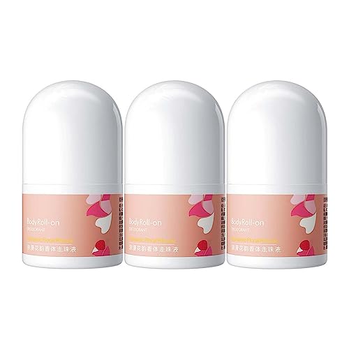 24 Stunden Fresh-Feel Deodorant Roll-On, Roll-On Anti-Transpirant Deodorant, Deodorant Roll-On Körper-Deo mit 24-Stunden-Geruchsschutz, Deodorant 24 Stunden für Männer und Frauen (3 Stück) von Niblido