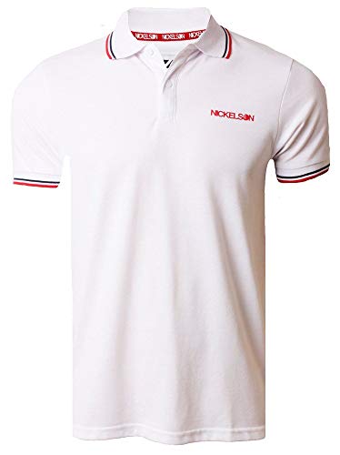 Nickelson Herren Poloshirt, kurzärmelig, Polycotton, Piqué-Stil Gr. XL, optic white Nickelson Herren Poloshirt, kurzärmelig, Polycotton, Piqué-Stil Gr. XL, optic white von Nickelson