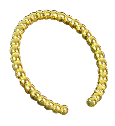 NicoWerk Damen Silberring Kugel aus 925 Sterling Silber Golden Schmal Schlicht mit Struktur Verstellbar Offen SRI731 NicoWerk Damen Silberring Kugel aus 925 Sterling Silber Golden Schmal Schlicht mit Struktur Verstellbar Offen SRI731 von NicoWerk