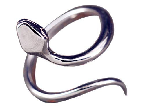 NicoWerk Damen Silberring Schlange aus 925 Sterling Silber Tier Glatt Verstellbar Offen SRI309 NicoWerk Damen Silberring Schlange aus 925 Sterling Silber Tier Glatt Verstellbar Offen SRI309 von NicoWerk