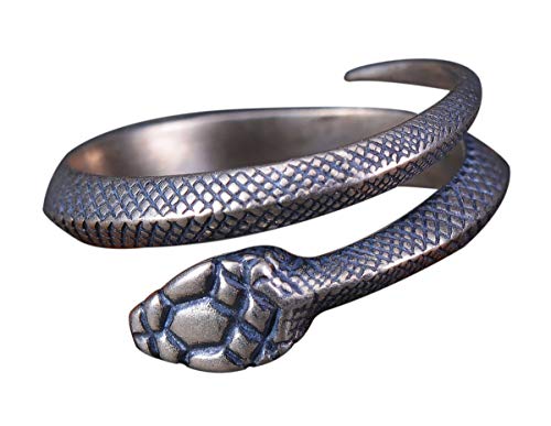 NicoWerk Damen Silberring Schlange aus 925 Sterling Silber Vintage Geschwärzt Schmal Verstellbar Offen SRI537 NicoWerk Damen Silberring Schlange aus 925 Sterling Silber Vintage Geschwärzt Schmal Verstellbar Offen SRI537 von NicoWerk