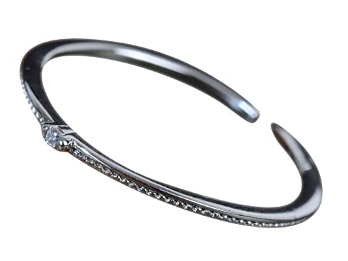NicoWerk Damen Silberring Schlicht aus 925 Sterling Silber Schmal mit Stein Filigran Verstellbar Offen SRI891 NicoWerk Damen Silberring Schlicht aus 925 Sterling Silber Schmal mit Stein Filigran Verstellbar Offen SRI891 von NicoWerk