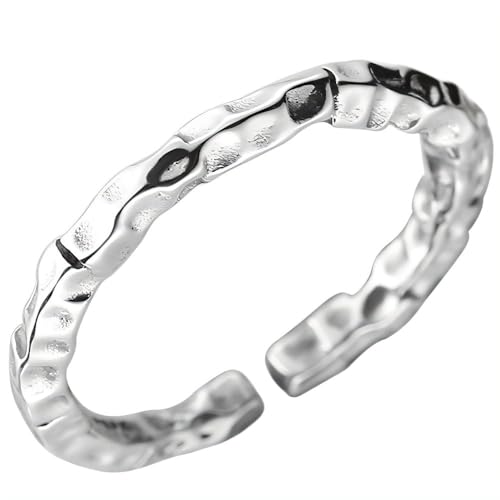 NicoWerk Ring Silber 925 Damen – Silberring Damen 925 Silber, Schmal, Glänzend, Verstellbar, Silber Ringe 925 Frauen, Vintage Look – SRI1033 NicoWerk Ring Silber 925 Damen – Silberring Damen 925 Silber, Schmal, Glänzend, Verstellbar, Silber Ringe 925 Frauen, Vintage Look – SRI1033 von NicoWerk