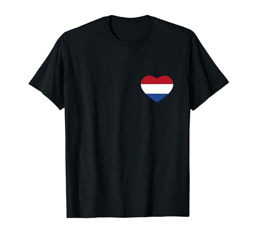 Niederlande Flagge Holland Damen Herren Kinder Nederland T-Shirt von Niederlande Fahne Netherlands Flag Frauen Männer