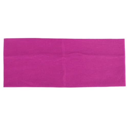 Niiyyjj Damen Breites Stirnband Baumwolle Flaches Haarband für Mädchen Elastische Stretch Kopfbandage Haarschmuck Rose von Niiyyjj