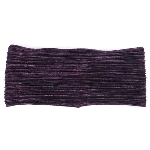 Niiyyjj Damen-Stirnband, bronzefarben, gefaltet, Sommer, elastisch, Spa, Mädchen, Netz-Haarband, Violett, 1 von Niiyyjj