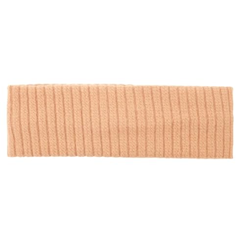 Niiyyjj Elastisches Haarband für Damen, gestreift, geknotet, elastisch, für Mädchen, einfarbig, gestrickt, 1152-Khaki von Niiyyjj