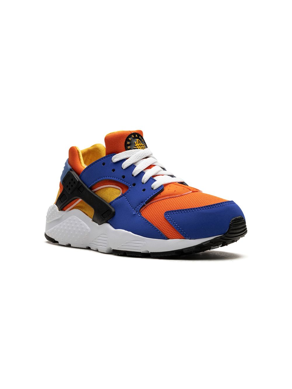 Nike Kids Huarache Run Hyper Royal Yellow Ochre Sneakers - Orange von Nike Kids