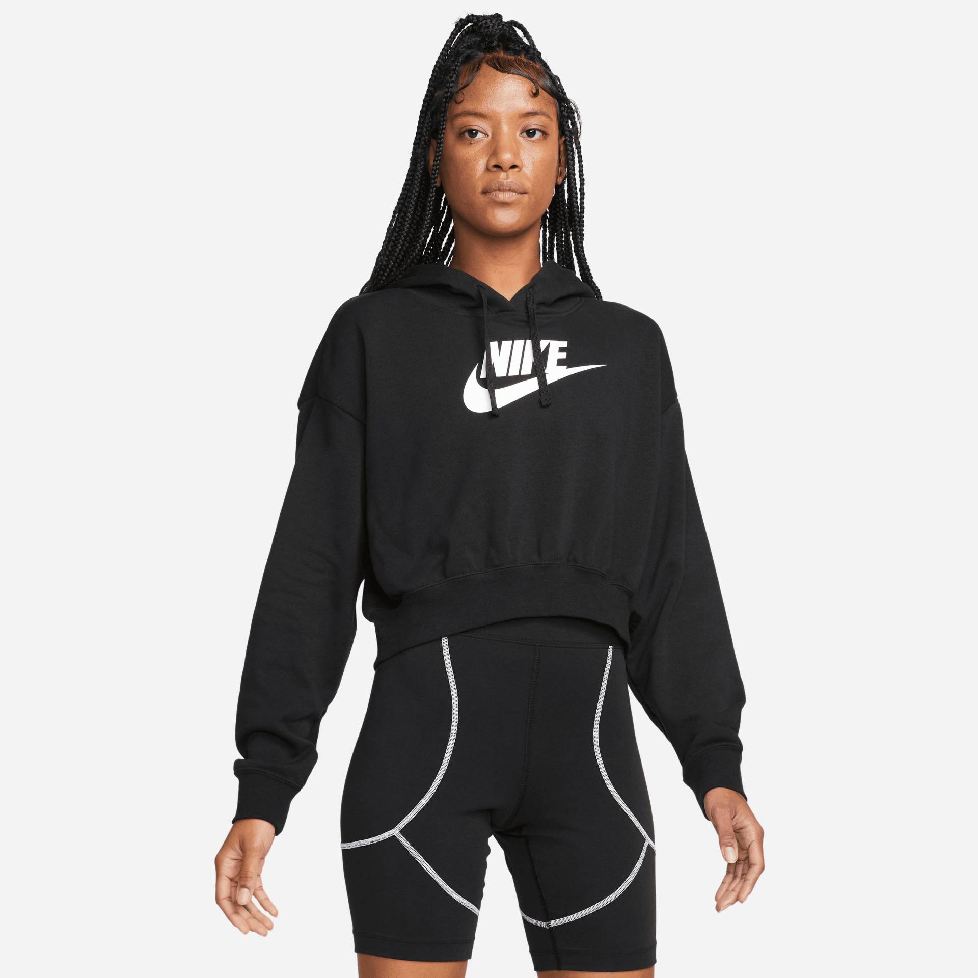 Nike Sportswear Kapuzensweatshirt "Club Fleece Womens Cropped Hoodie" von Nike Sportswear