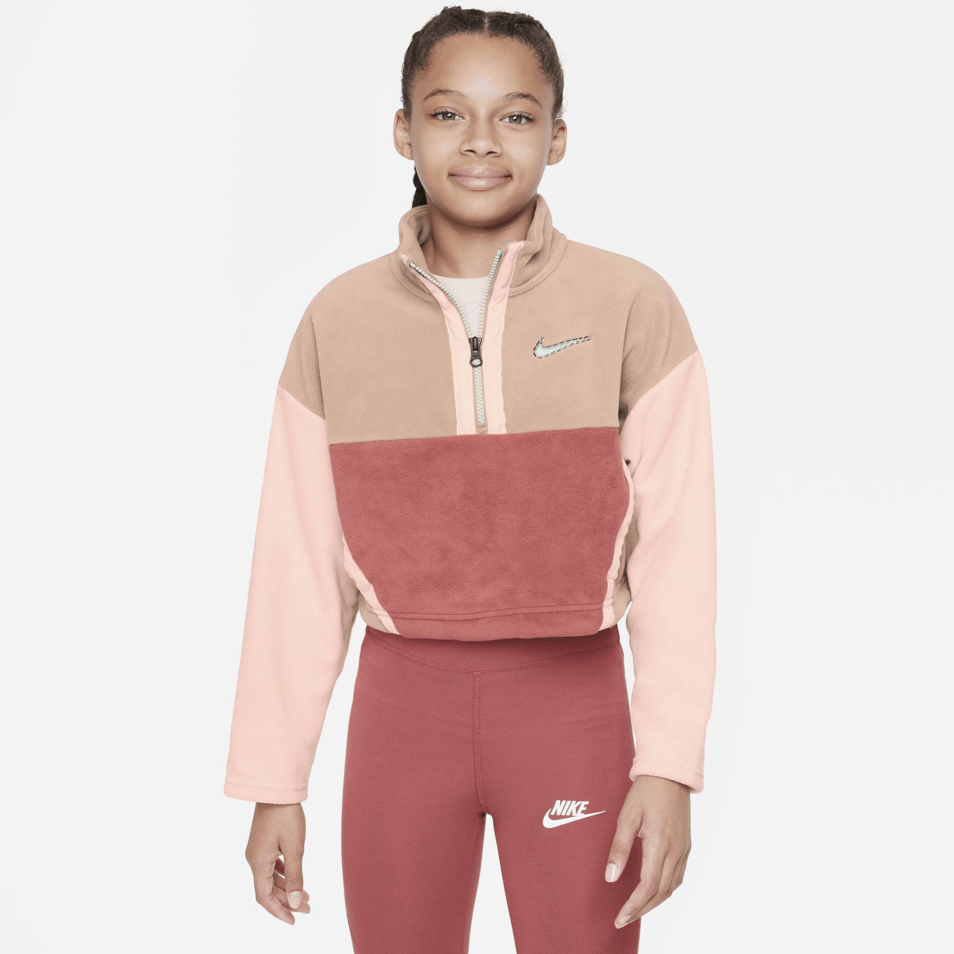 Nike Sportswear Sweatshirt "Big Kids (Girls) Long-Sleeve Top" von Nike Sportswear