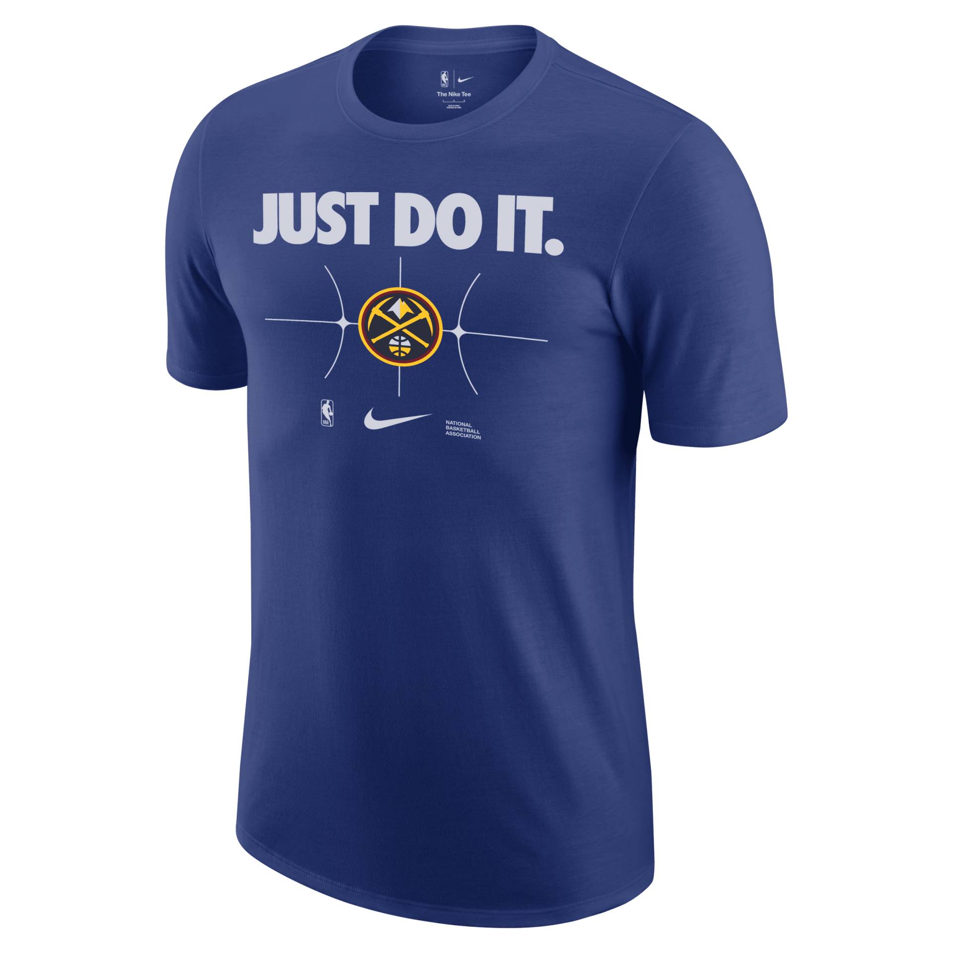 Denver Nuggets Essential Nike NBA-T-Shirt für Herren - Blau von Nike
