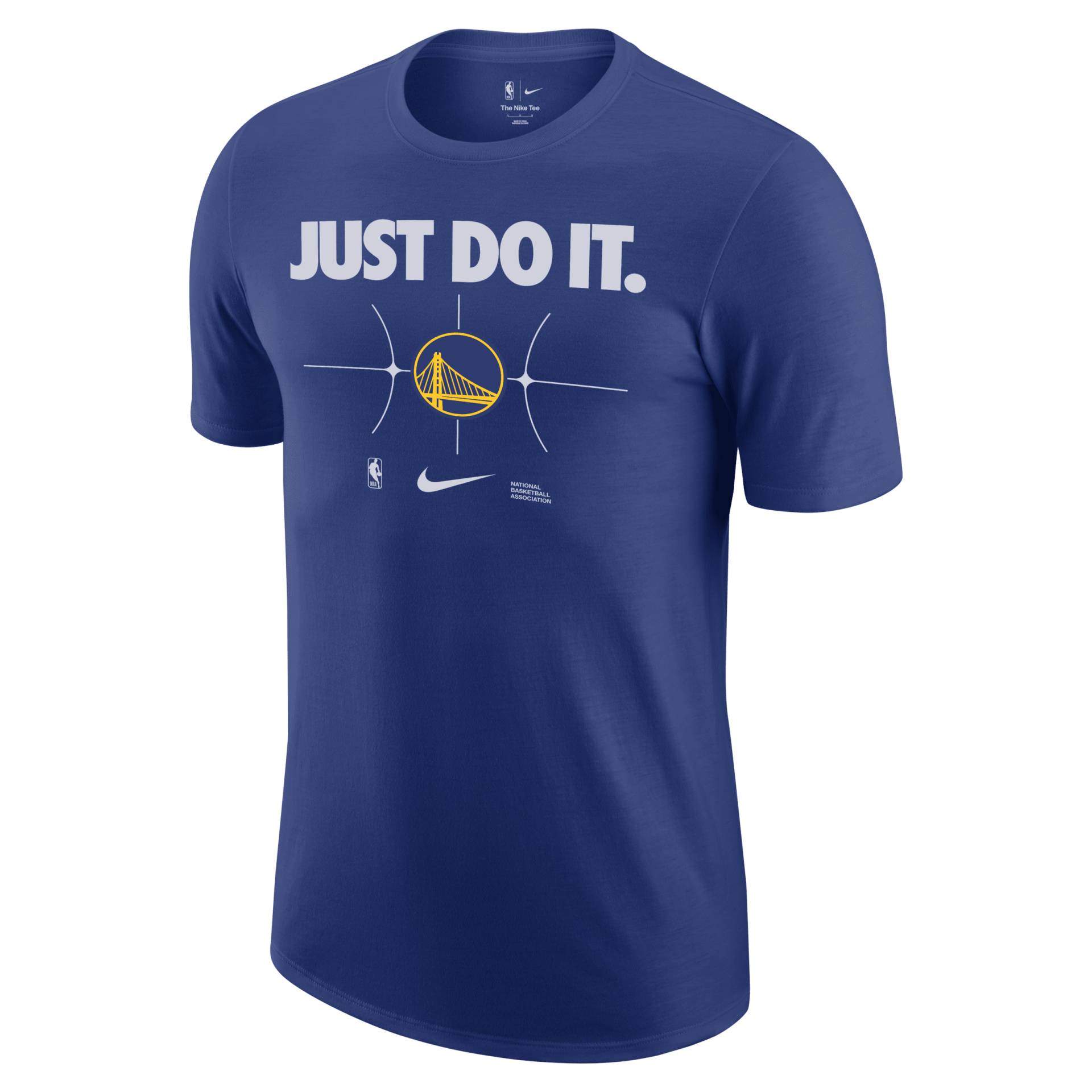 Golden State Warriors Essential Nike NBA-T-Shirt (Herren) - Blau von Nike