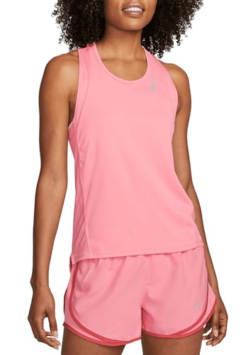 NIKE Damen Nk Fast Df Ss T-Shirt, Rosa, S von Nike