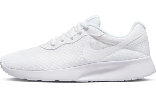 NIKE Damen Tanjun Sneaker, WeiÃŸ WeiÃŸ WeiÃŸ Volt, 38.5 EU von Nike