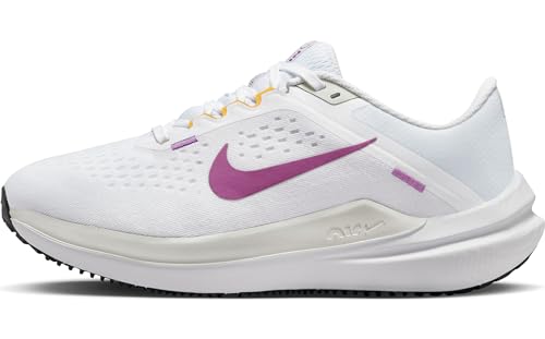 NIKE Damen W AIR Winflo 10 Sneaker, White/Fuchsia Dream-Photon DUST, 39 EU von Nike