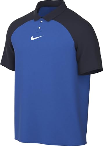 NIKE Herren M NK DF ACDPR SS K Polo Shirt, Royal Blue/Obsidian/White, XXL von Nike