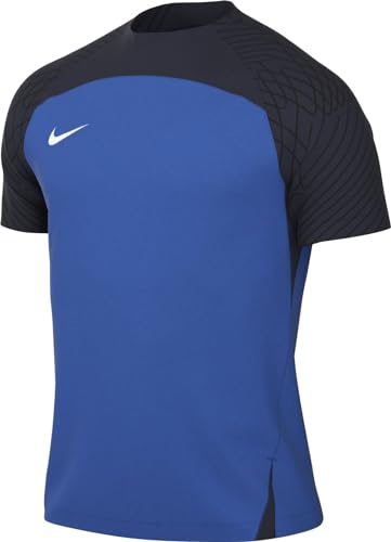 NIKE Herren M NK DF STRKE III JSY SS T-Shirt, Royal Blue/Obsidian/Obsidian/White, 2XL von Nike