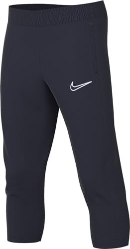 NIKE Unisex Y NK DF ACD23 3/4 KP Pants, Obsidian/Obsidian/White, M von Nike