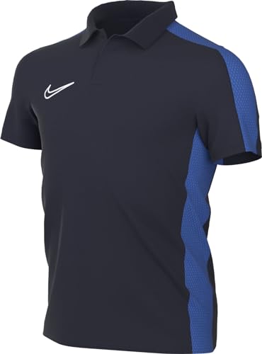 NIKE Unisex Y NK DF ACD23 SS Polo Shirt, Obsidian/Royal Blue/White, XL von Nike