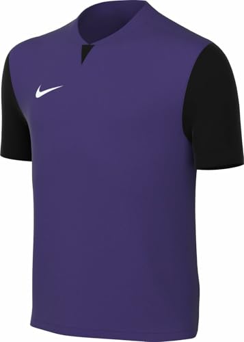 NIKE Unisex Y NK DF Trophy V JSY SS T-Shirt, Court Purple/Black/Black/White, XS NIKE Unisex Y NK DF Trophy V JSY SS T-Shirt, Court Purple/Black/Black/White, XS von Nike