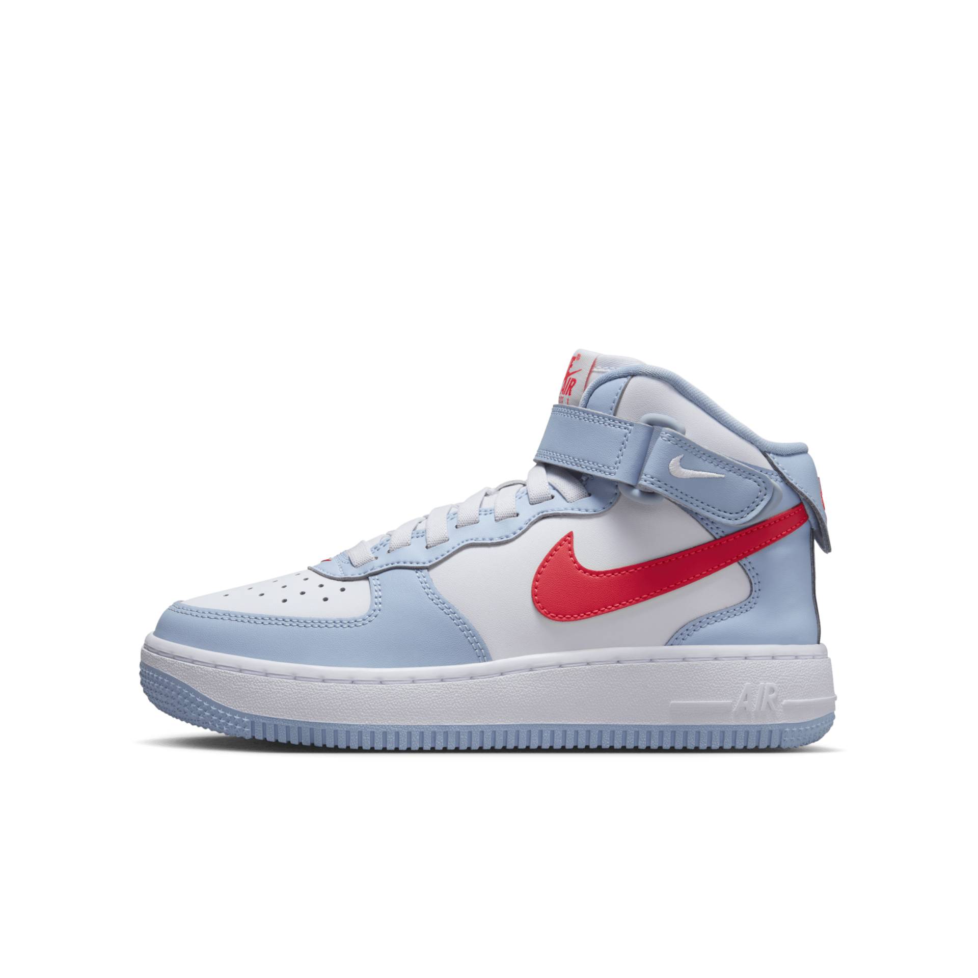 Nike Air Force 1 Mid EasyOn Schuhe für ältere Kinder - Blau von Nike