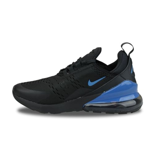 Nike Air Max 270 GS Trainers FB8032 Sneakers Schuhe (UK 4.5 us 5Y EU 37.5, Black Marina Blue White 001) von Nike