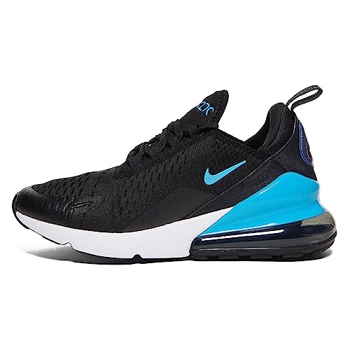 Nike Air Max 270 GS Trainers FD0676 Sneakers Schuhe (UK 3.5 us 4Y EU 36, Black Blue Lightening White 001) von Nike