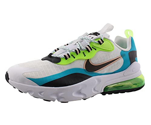 Nike Air Max 270 React SE GS Running Trainers CJ4060 Sneakers Schuhe (UK 4 US 4.5Y EU 36.5, Oracle Aqua Black Ghost Green 300) von Nike