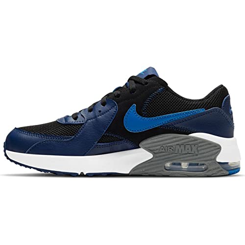 Nike Air Max Excee (Gs) Sneaker, Black/Signal Blue-Blue Void-Iron Grey, 36.5 EU von Nike