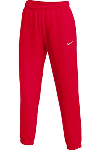 Nike Club Fleece-Jogginghose für Damen, Rot/Ausflug, einfarbig (Getaway Solids), M von Nike