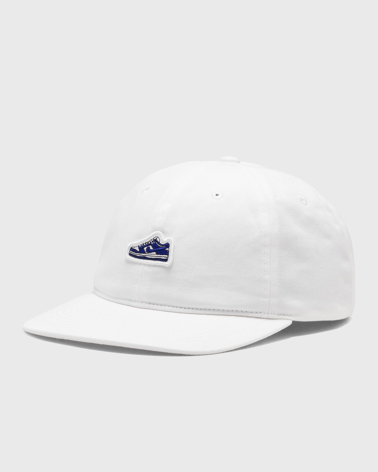 Nike Club Unstructured Flat Bill Dunk Patch Cap men Caps white in Größe:L/XL von Nike