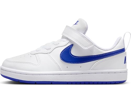 Nike Court Borough Low RECRAFT (PS) Trainingsschuh, White/Hyper Royal, 29.5 EU von Nike