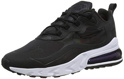 Nike Damen Air Max 270 React Women's Shoe Laufschuh, Black/Black-White, 38 EU von Nike