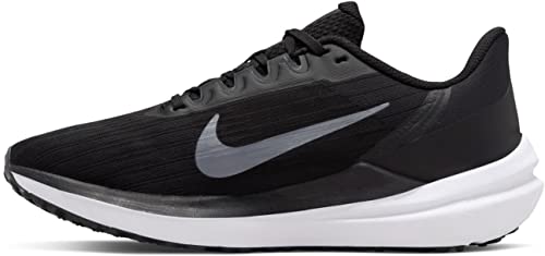 Nike Damen Air Winflo 9 Sneaker, Black/White-DK Smoke Grey-Pure Platinum, 39 EU von Nike