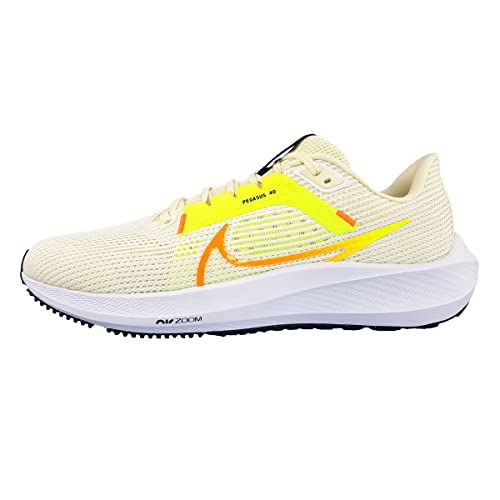 Nike Damen AIR Zoom Pegasus 40 Sneaker, White Multi Color Coconut, 44 EU von Nike