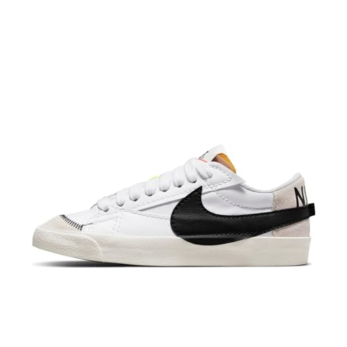 Nike Damen Blazer Low '77 Jumbo Sneaker, White/Black/White/Sail, 37.5 EU von Nike