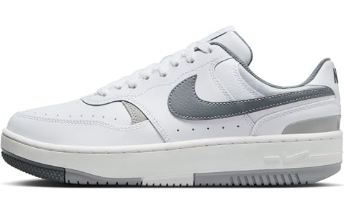 Nike Damen Gamma Force Sneaker, White/Smoke Grey-Lt Smoke Grey, 36.5 EU von Nike