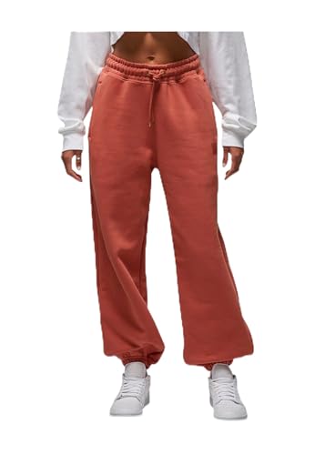 Nike Damen J FLT Fleece Lässige Hose, Sky J Orange, L-XL Nike Damen J FLT Fleece Lässige Hose, Sky J Orange, L-XL von Nike