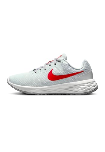 NIKE Damen Revolution 6 Next Nature Sneaker, Reines Platin/LT Crimson-Wolf Grey, 40 EU von Nike