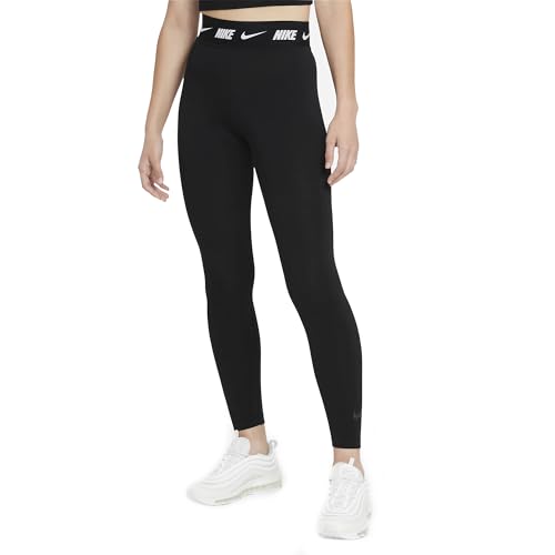 Nike Damen W NSW Club Hw Lggng Leggings, Schwarz, 2XL von Nike