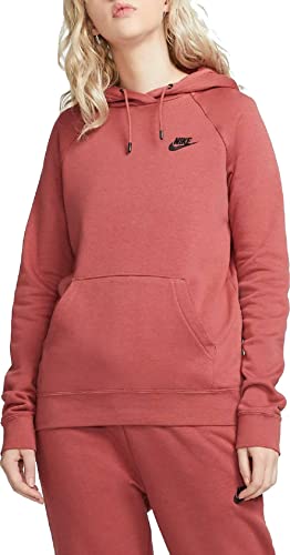 Nike Essential Women Hoody (S, Rust/Black) von Nike