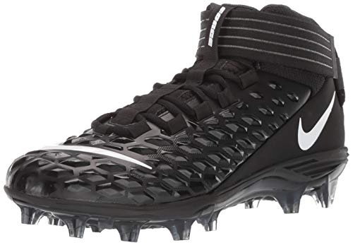 Nike Herren Force Savage Pro 2 Mid Fußball-Stollen nkAH4000 002, Mehrfarbig (Schwarz/Weiß/Anthrazit), 43 EU von Nike