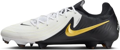 Nike Herren Phantom Gx Ii Pro Fg Fußballschuhe, White/Black-MTLC Gold Coin, 39 EU von Nike